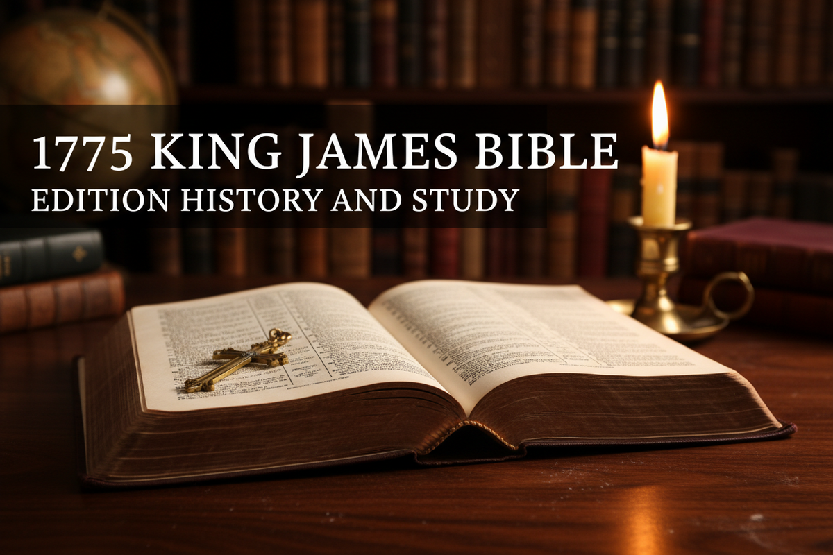 The 1775 King James Bible: What Makes This Edition Distinct?