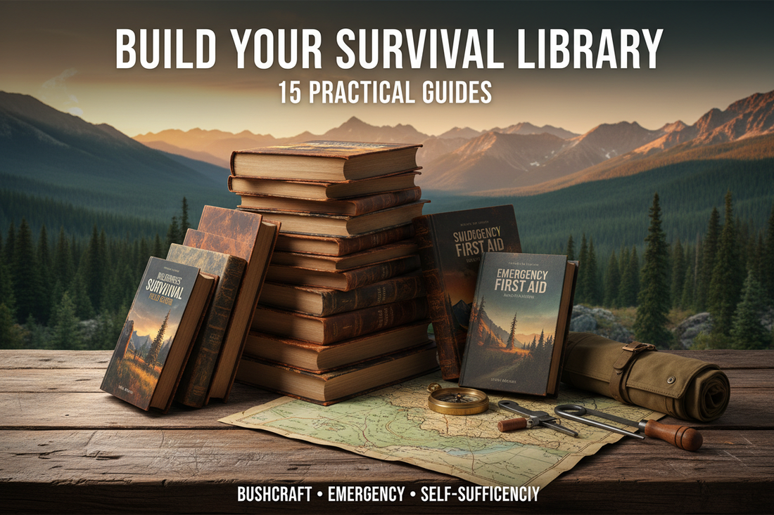 Survival Books: 15 Guides for Bushcraft, Disasters, and Self-Sufficiency