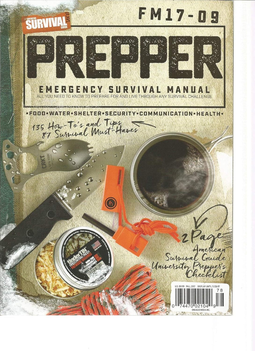 American Survival Guide Magazine ⚡ Instant Digital Download — After purchase, your PDF is available immediately in your order confirmation and via the Shop app. No waiting, no shipping.