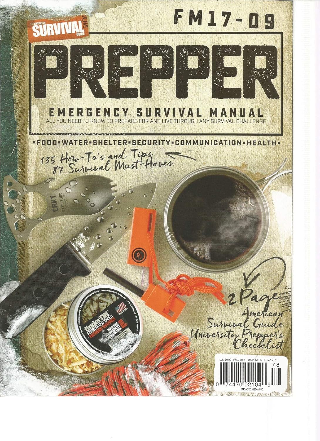 American Survival Guide Magazine ⚡ Instant Digital Download — After purchase, your PDF is available immediately in your order confirmation and via the Shop app. No waiting, no shipping.