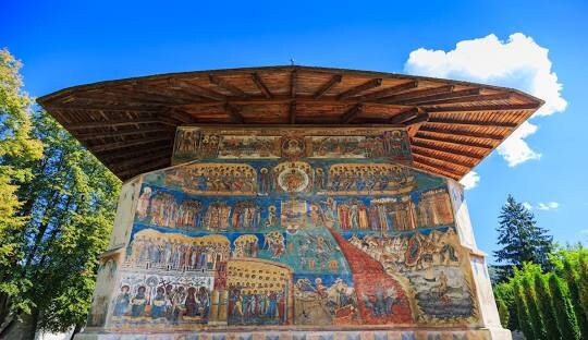 The Voronet by Maria Ana Musicescu: Romanian Medieval Monastery Art & Architecture ⚡ Instant Digital Download