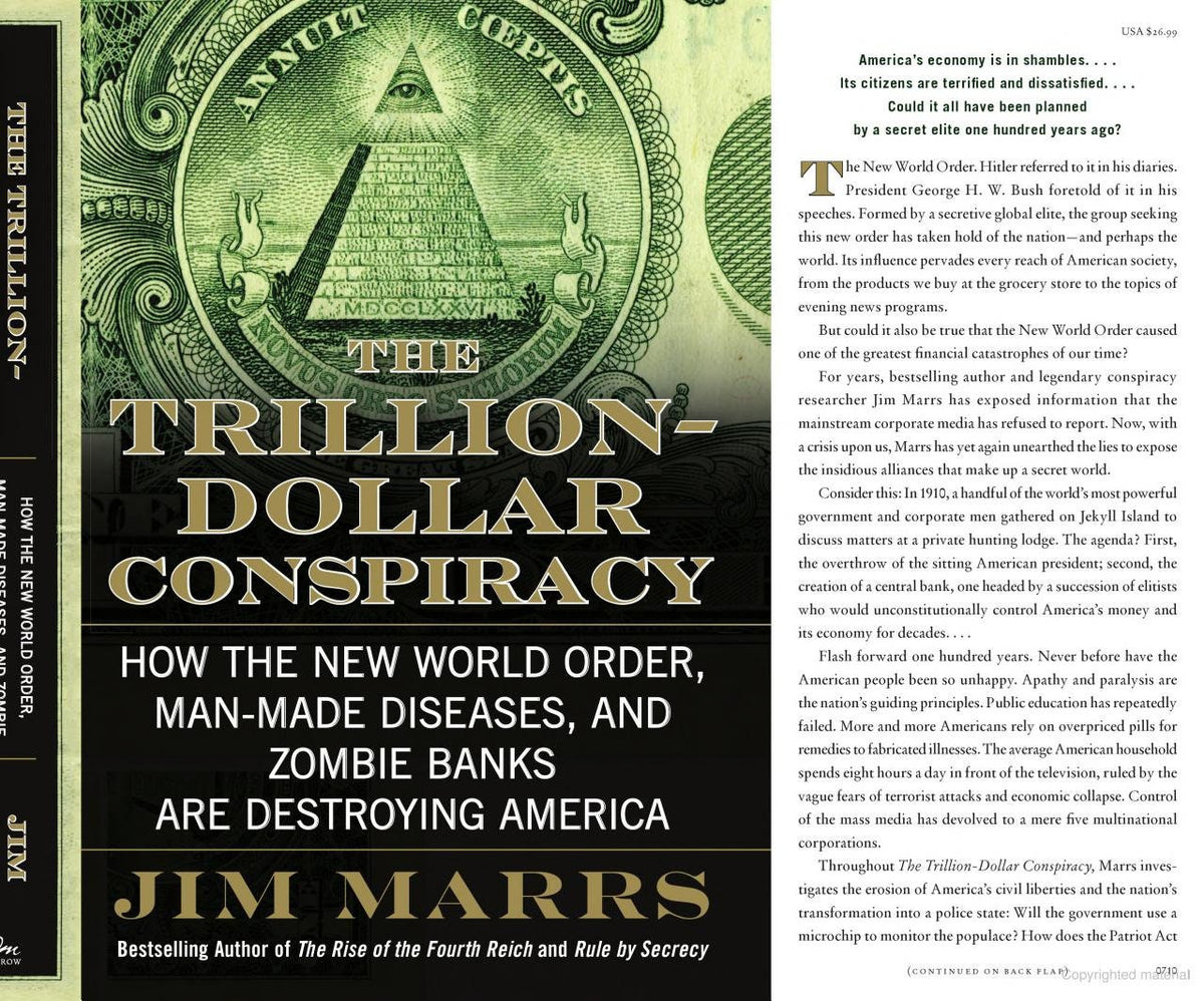 The Trillion-Dollar Conspiracy Book