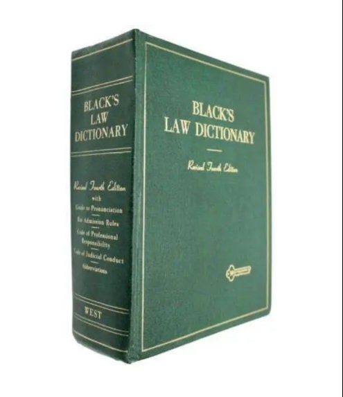 1972 Black's Law Dictionary: Revised Fourth Edition ⚡ Instant Digital Download