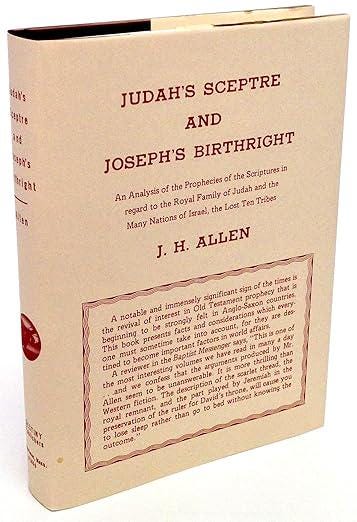 Judah's Sceptre and Joseph's Birthright