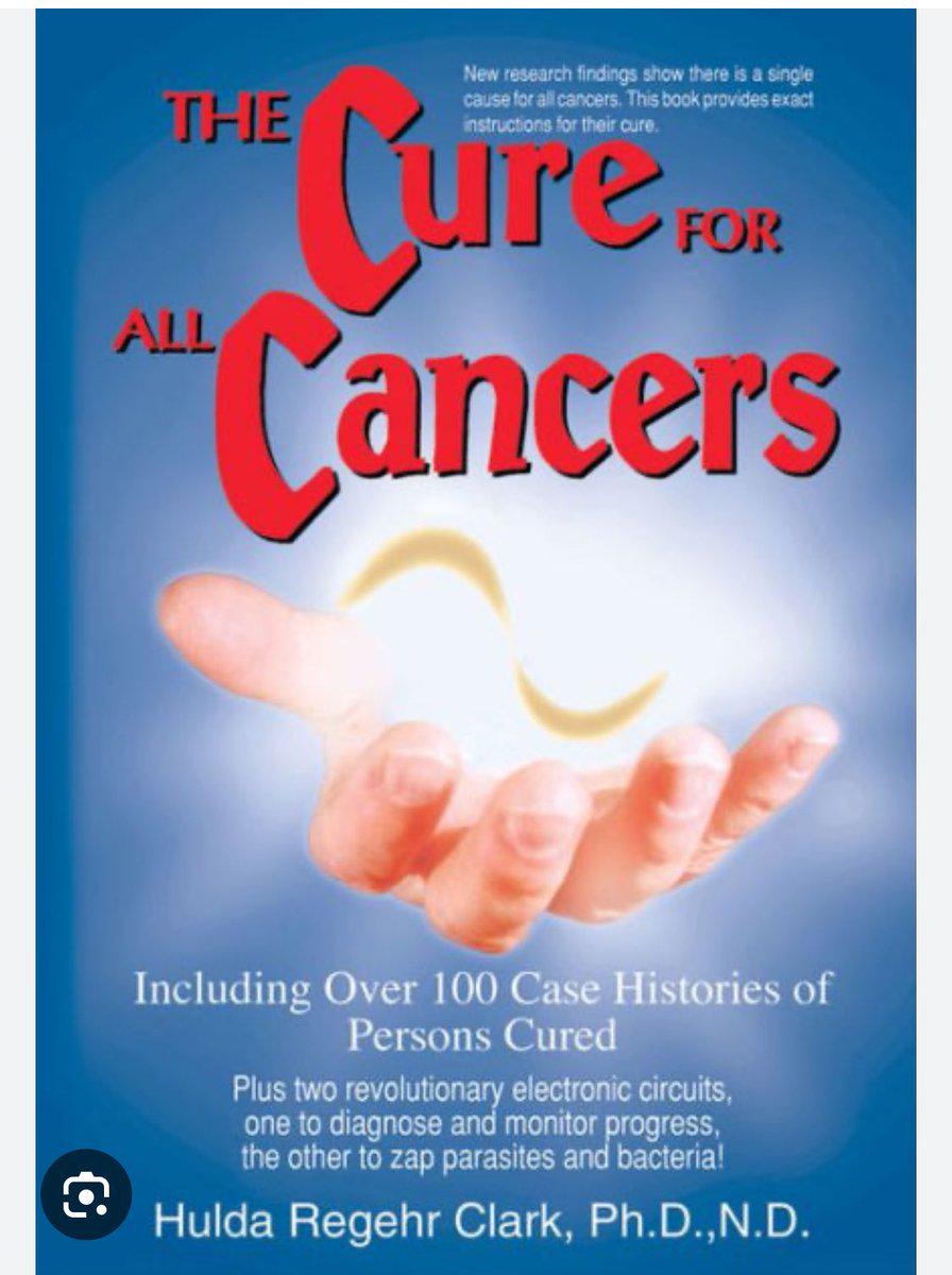 The Cure for All Cancers by Dr. Hulda Regehr Clark, Ph.D., N.D. ⚡ Instant Digital Download