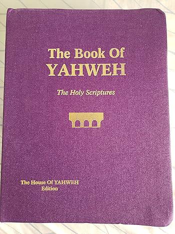 The Book of Yahweh PDF | Holy Scriptures Instant Download