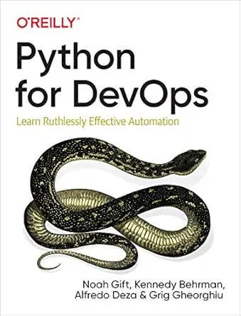 Python for DevOps: ⚡ Instant Digital Download — After purchase, your PDF is available immediately in your order confirmation and via the Shop app. No waiting, no shipping.