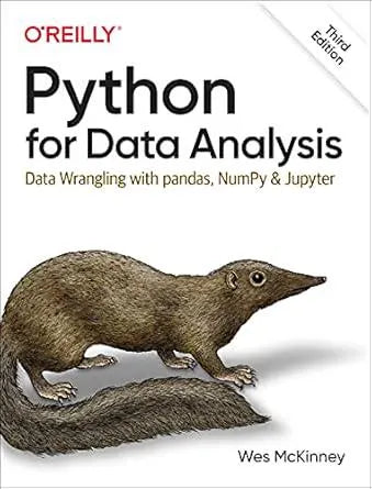 Python for Data Analysis: Data Wrangling with pandas, ⚡ Instant Digital Download — After purchase, your PDF is available immediately in your order confirmation and via the Shop app. No waiting, no shipping.