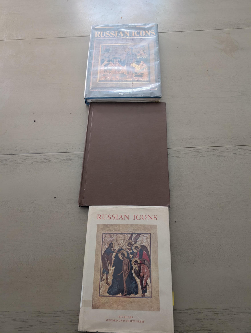 Russian Icons Three Book Series by Vladimir Ivanov