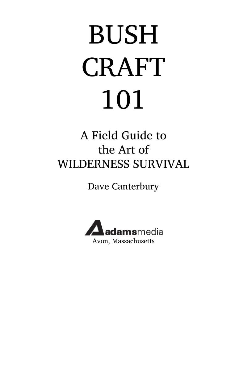 Bushcraft Boxed Set PDF | 4 Dave Canterbury Survival Books